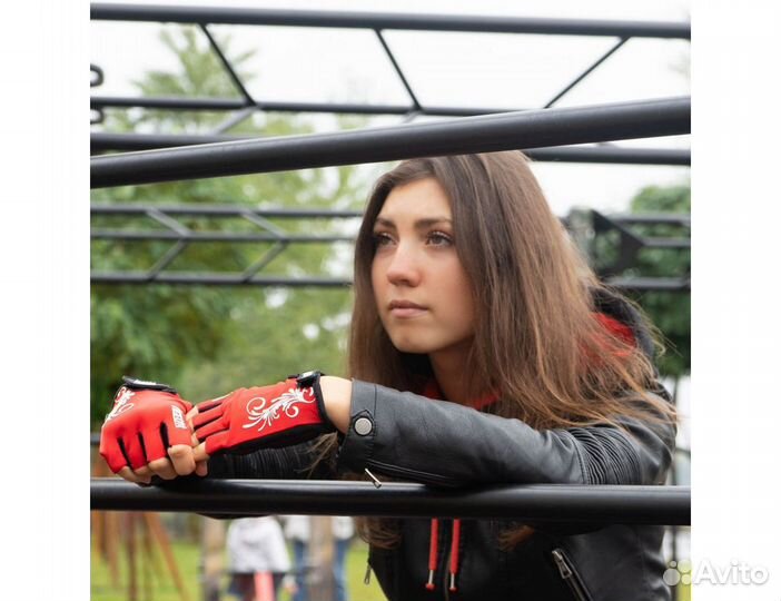 Перчатки BoyBo JF-L1 (лайкра) красн,р. SF8-94-3