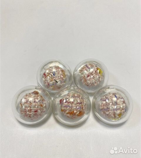 Пуговицы стекло