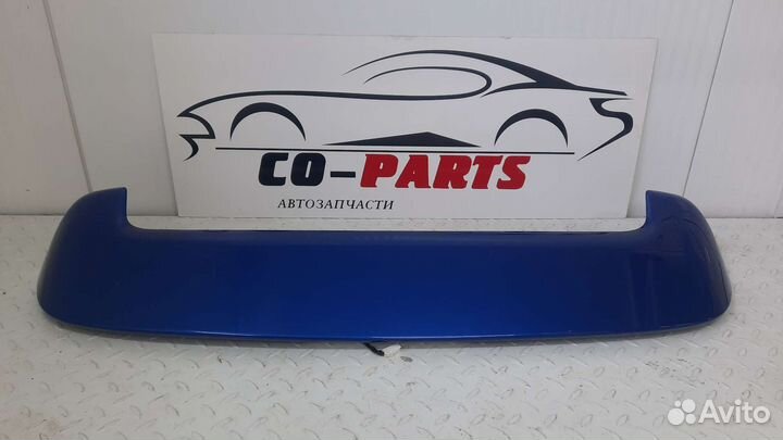 Спойлер на крынке багажника Мазда 3 BK хеч