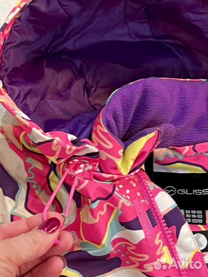 Зимний комбинезон для девочки 116-122