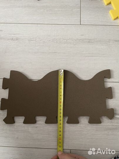 Детский коврик пазл мягкий