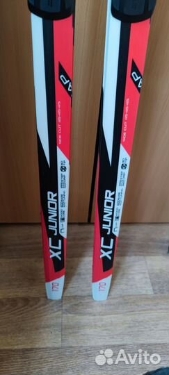 Лыжи беговые nordway+ палки + чехол