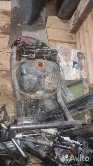 Рама honda tact af24 с бугелем