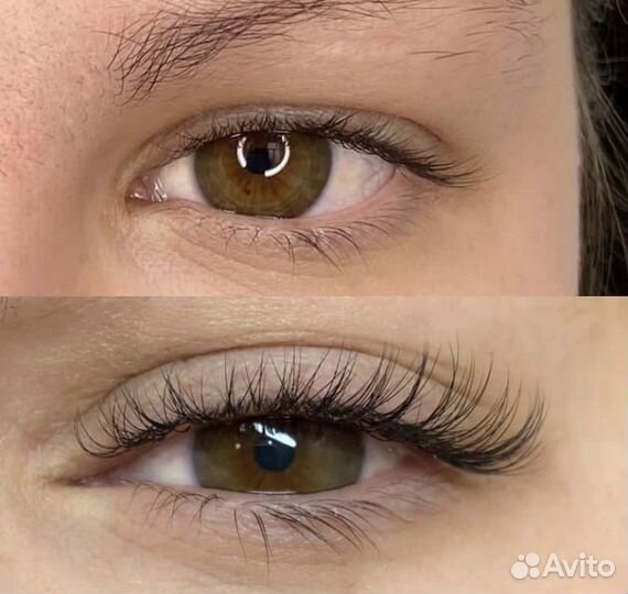 Модель на наращивание ресниц