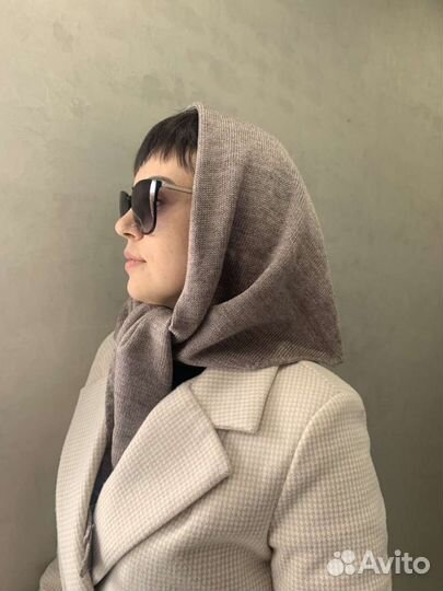 Вязаная косынка