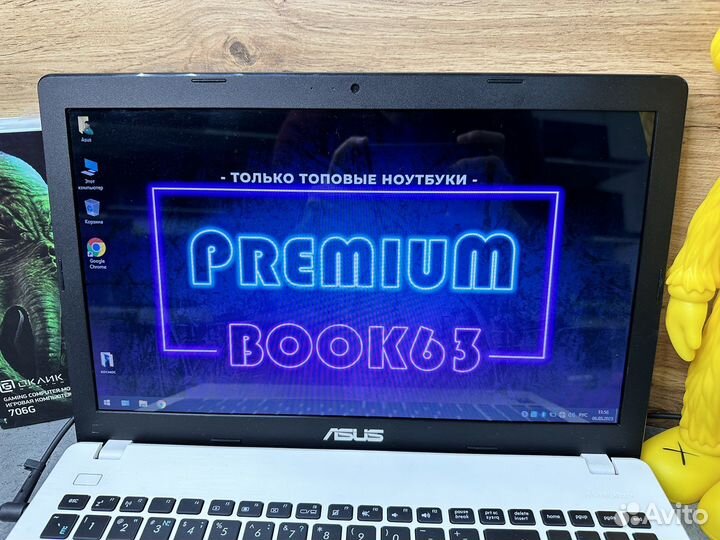 Ноутбук asus X551C RAM 4GB/Intel 2117U/SSD 128gb