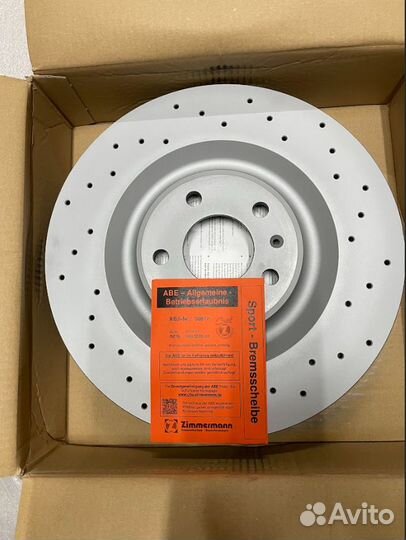 Тормозной диск Zimmermann Sport 350x28mm
