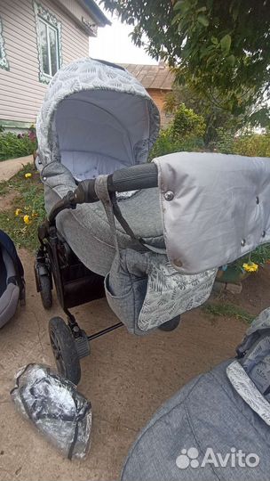 Коляска 3в1 indigo