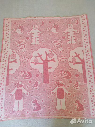 Байковое детское одеяло