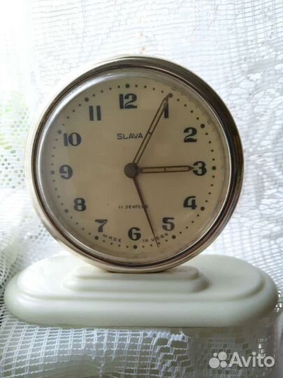Будильники СССР Слава и Янтарь