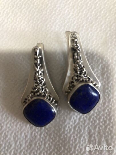 Серебряные серьги