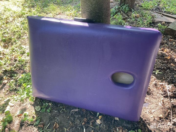 Складной массажный стол с регулировкой высоты