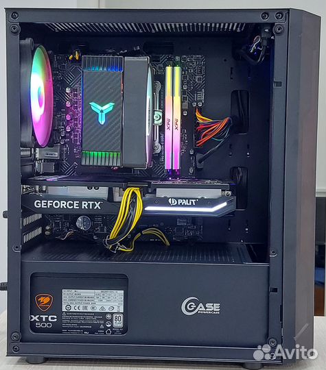 Игровой компьютер мал да удал i3-12100f/RTX 4060
