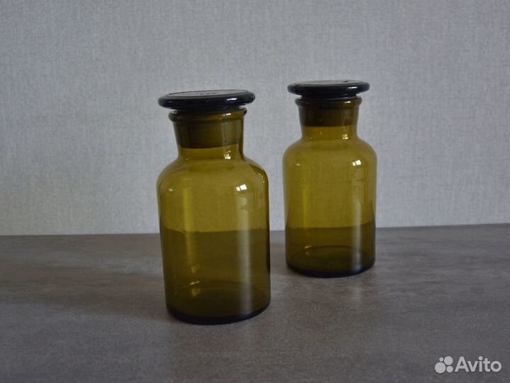 Бутыль медицинская Штангласс 0,5 л времён СССР