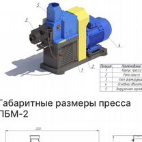 ✅ Пресс для топливных брикетов , Ленинградская обл.✅, доставка из Москвы