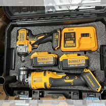 2в1 бесщёточная болгарка+гайковерт dewalt новый