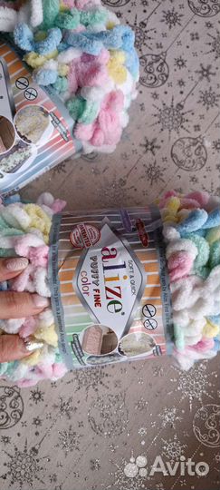 Пряжа alize puffy ализе пуффи