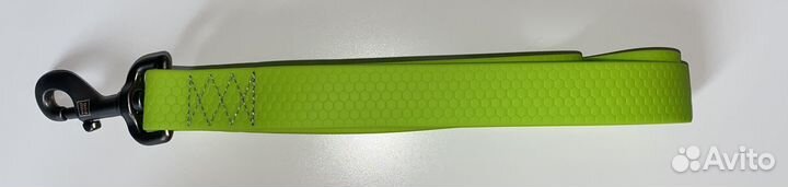 Поводок waudog waterproof салатовый