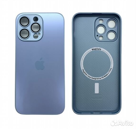 Чехол для iPhone 14 PRO MAX AG-glass magsafe гол
