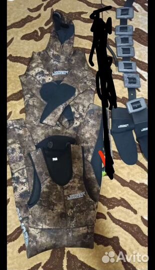 Гидрокостюм для подводной охоты 5мм