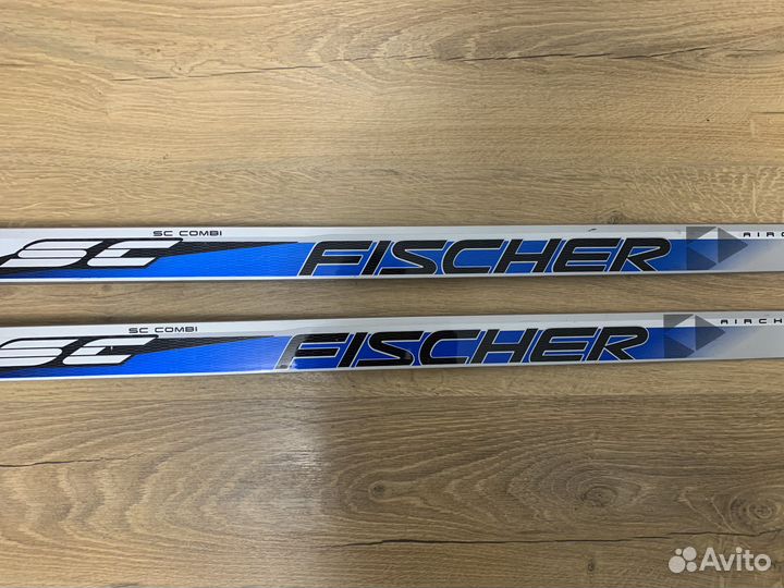 Беговые лыжи Fischer SC Combi, крепления и ботинки