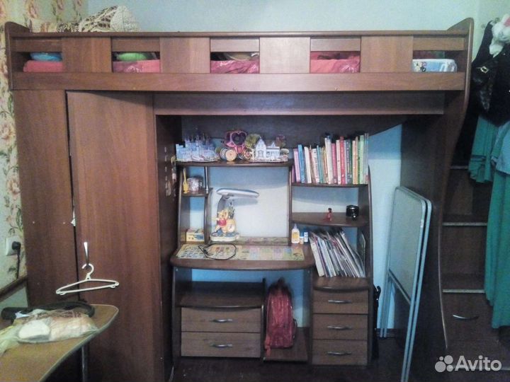 Кровать чердак