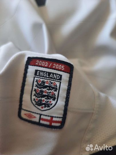 England national team 2004 home #7 Beckham