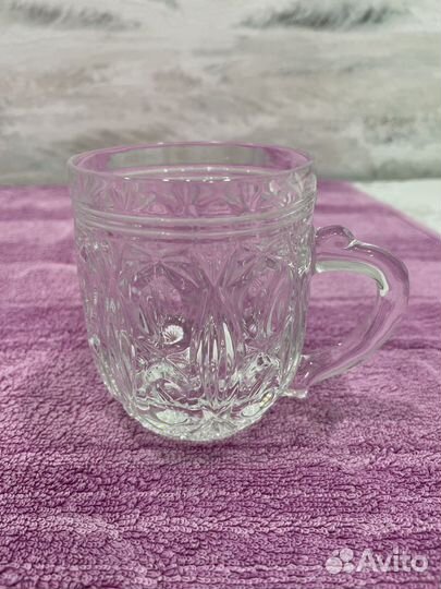 Кружка хрустальная пивная времен СССР