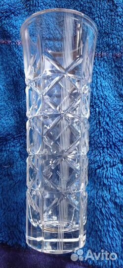 Новая хрустальная ваза + кружка пивная