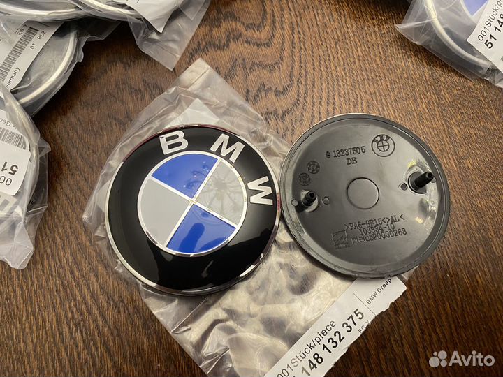 Значки BMW капот, багажник