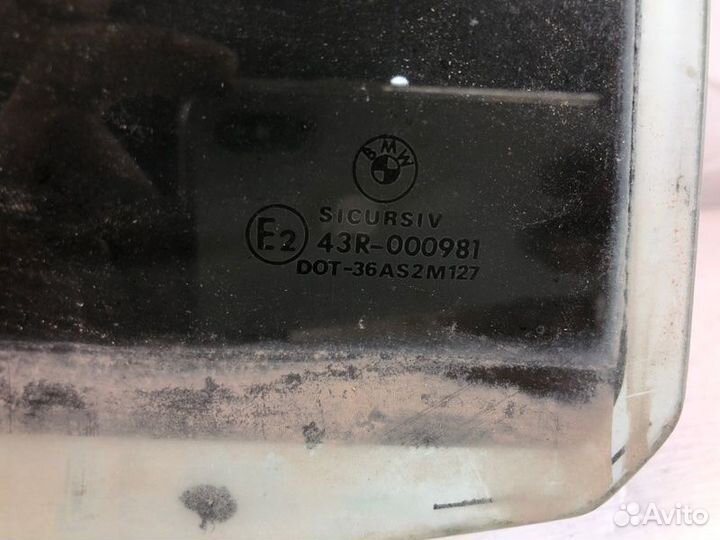 Стекло двери заднее правое Bmw 5 E39