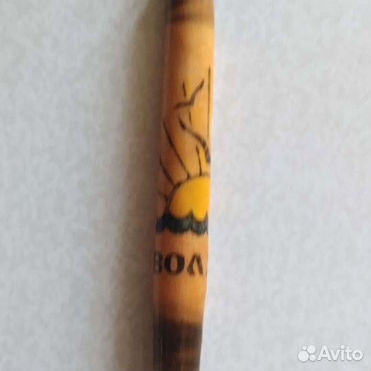 Ручка канцелярская из дерева СССР