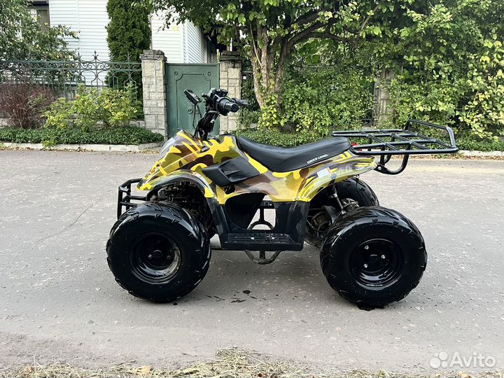 Детский электро квадроцикл Green Camel Gobi K70