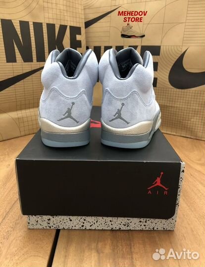 Air Jordan 5 Bluebird Оригинал