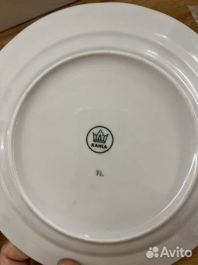 Тарелка фарворовая kahla 6 штук
