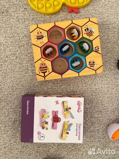 Игрушки пакетом на 1 -2 года монтессори деревянные