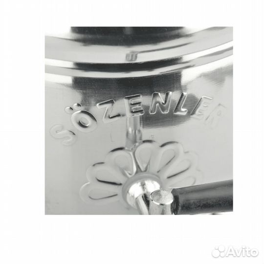 Самовар Турецкий из нержавеющей стали 4 литра KS-1