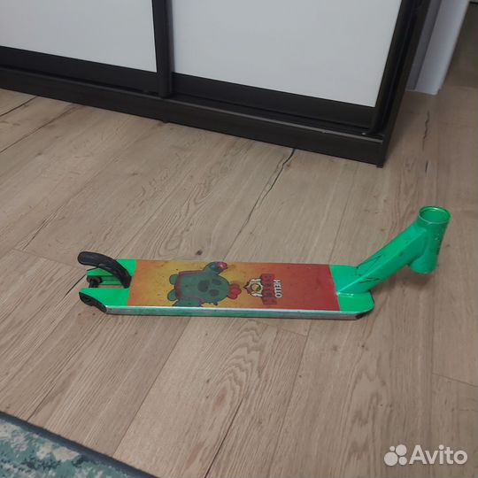 Дека для трюкового самоката хелло бич