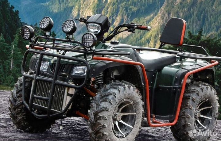 Квадроцикл zongshen taiga 4X4 350 сс