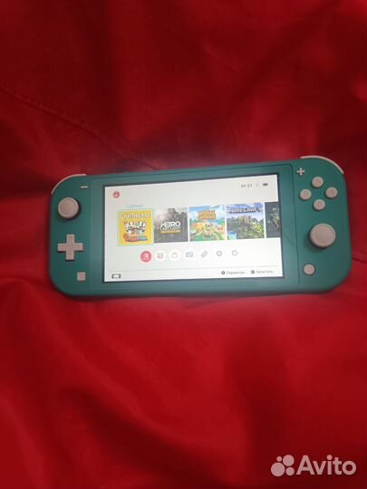 Новая прошитая Nintendo Switch Lite