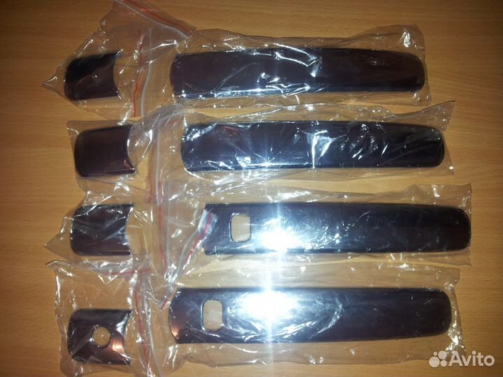 Хром. накладки на ручки дверей Nissan Qashqai