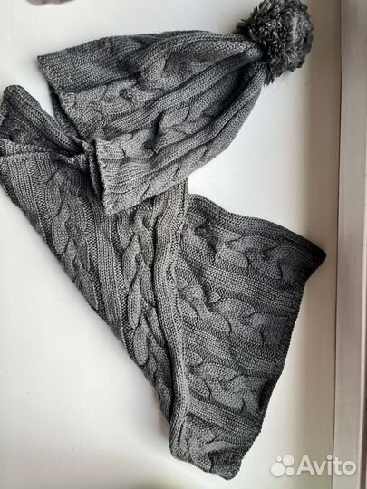 Шапка и снуд fendi оригинал