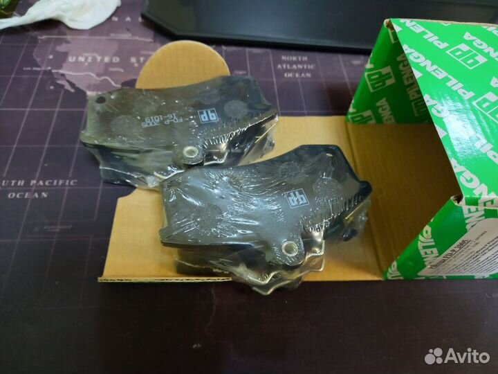 Передние колодки granta