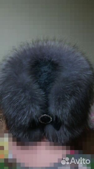 Шапка из чернобурки