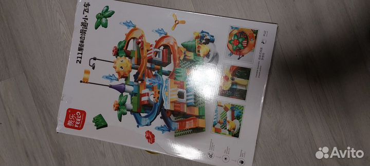 Конструктор совместимый с лего дупло новый горки