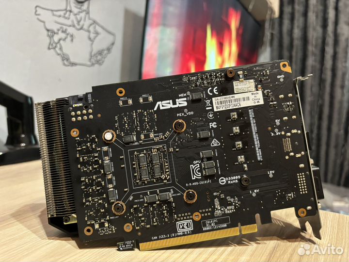 Asus dual GTX 1660 super 6gb видеокарта/обмен