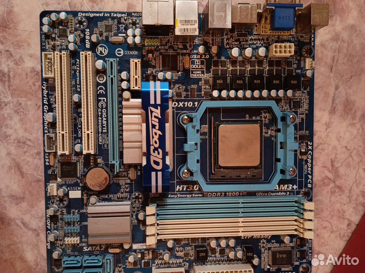 Материнская плата Gigabyte GA-880GM-USB3 am3 plus