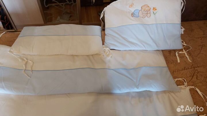 Борта мягкие в детскую кроватку