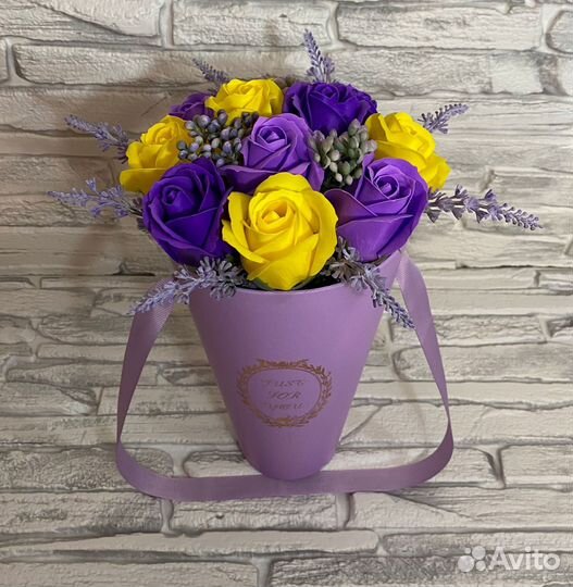 Мыльные букеты