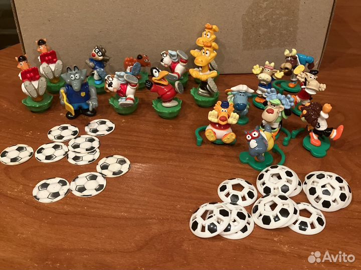 Игрушки из киндер-сюрпризов 90-х годов